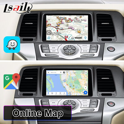 Lsailt Android Carplay มัลติมีเดียจอสําหรับปี 2008-2014 นิสสัน มูราโน Z51
