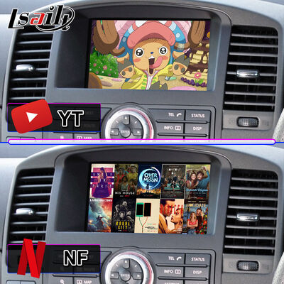 Lsailt Android Carplay มัลติมีเดียสกรีนสําหรับ Nissan Navara D40 ปี 2010-2015