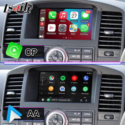 Lsailt Android Carplay มัลติมีเดียสกรีนสําหรับ Nissan Navara D40 ปี 2010-2015