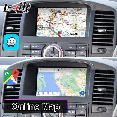 Lsailt Android Carplay มัลติมีเดียสกรีนสําหรับ Nissan Navara D40 ปี 2010-2015
