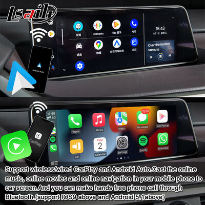 CarPlay/Android Multimedia System Lexus Video Interface สำหรับ RX450H RX350 หน้าจอ 12.3 นิ้ว ปี 2016-2021 พร้อม YouTube, NetFlix, Android Auto ในตัว