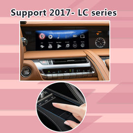 Lexus LC500 LC500h กล่องนำทาง GPS อินเทอร์เฟซวิดีโอ Carplay ไร้สายและ android auto youtube Google play