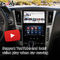 Youtube Play Box Android อินเทอร์เฟซวิดีโออัตโนมัติสำหรับ Infiniti Q50 Q60 Nissan Skyline 2015-2020