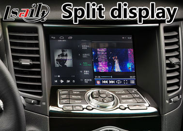 4 + 64GB ไร้สาย Android Auto Interface Android Carplay สำหรับ Infiniti QX70 QX50 QX60 Q70