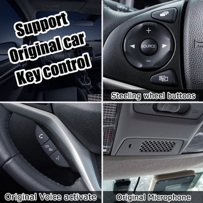 Android Interface AI Box พร้อม Carplay โรงงาน OEM ดั้งเดิมใน Honda และรถรุ่นอื่น ๆ
