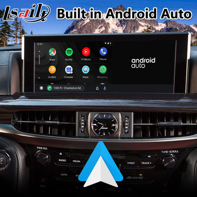 Lsailt แอนดรอยด์ Carplay มัลติมีเดีย วิดีโอ อินเตอร์เฟซ สําหรับ 2016-2021 เล็กซัส LX 570 LX570