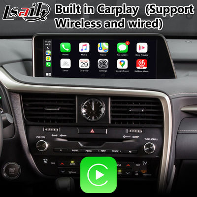 PX6 4GB Android Carplay Interface สำหรับ Lexus RX350 / RX450H Mouse Control HDMI Android Auto