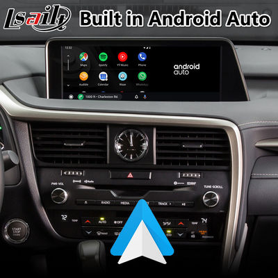 PX6 4GB Android Carplay Interface สำหรับ Lexus RX350 / RX450H Mouse Control HDMI Android Auto