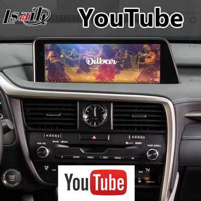 PX6 4GB Android Carplay Interface สำหรับ Lexus RX350 / RX450H Mouse Control HDMI Android Auto