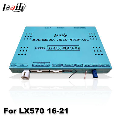 Lsailt Android Multimedia Carplay Interface สําหรับ Lexus LX570 LX450d URJ200 LX 2016-2021