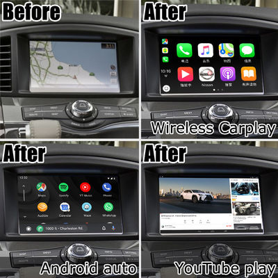 นิสสัน เอลแกรนด์ คเวสต์ E52 แอนดรอยด์ 13 อินเตอร์เฟซวีดีโอ กล่อง Carplay แอนดรอยด์ อัตโนมูล 8+128