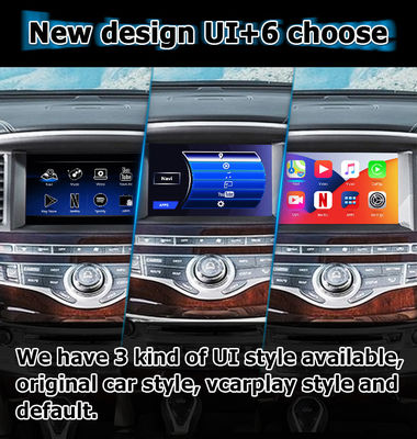 อินฟินิตี้ QX60 GPS แอนดรอยด์ ออโต้ คาร์เพลย์ ระบบนําทาง มัลติมีเดีย อินเตอร์เฟซ แอนดรอยด์ 11 8+128GB
