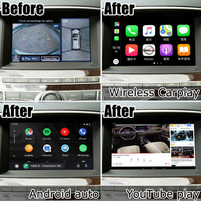 อินฟินิตี้ QX60 GPS แอนดรอยด์ ออโต้ คาร์เพลย์ ระบบนําทาง มัลติมีเดีย อินเตอร์เฟซ แอนดรอยด์ 11 8+128GB