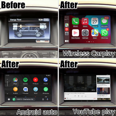Nissan Pathfinder Andorid 11 Carplay แอนดรอยด์ ออโต้ ระบบการนําทางออนไลน์ การนําทางออนไลน์