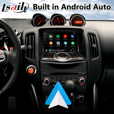 Lsailt 4 64GB Android Video Interface มัลติมีเดีย Carplay สำหรับ Nissan 370Z