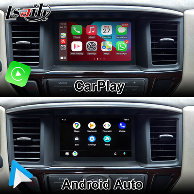 Lsailt Android Carplay Video Interface หน้าจอมัลติมีเดียสำหรับรถยนต์สำหรับ Nissan Pathfinder R52