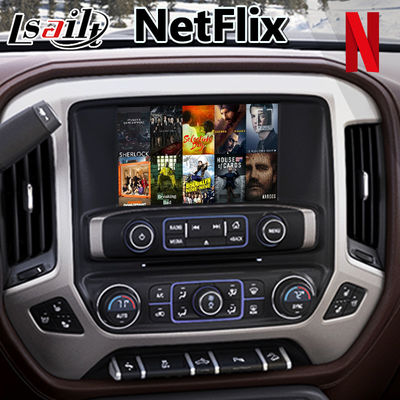 Lsailt Android Carplay มัลติมีเดีย อินเตอร์เฟซสําหรับปี 2014-2019 เชฟโรเล็ต ซิลเวอร์ราโด 1500 2500 3500 ระบบไมลินค์