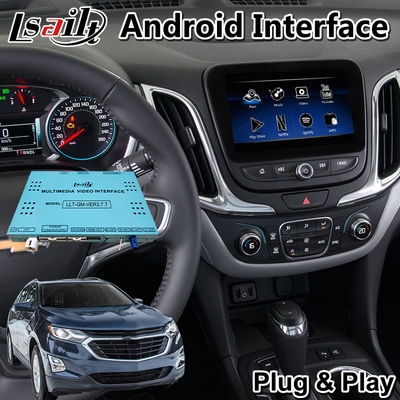 Lsailt Android Carplay มัลติมีเดียอินเตอร์เฟซสําหรับ Chevrolet Equinox Traverse Mylink ระบบ