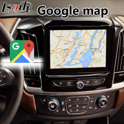 Lsailt Android Navigation Carplay มัลติมีเดีย อินเตอร์เฟซวีดีโอสําหรับเชฟโรเล่ ทราเวอร์ส
