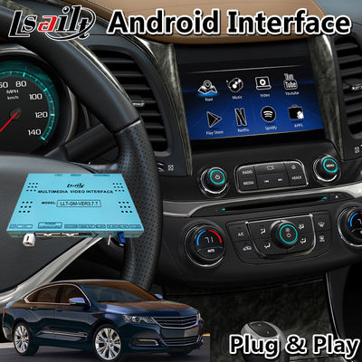 Lsailt Android Carplay Interface มัลติมีเดียสำหรับ Chevrolet Impala LTZ LT ระบบ Mylink ปี 2014-2020