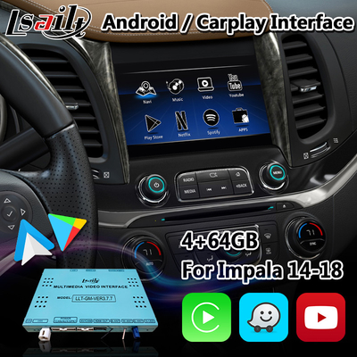 Lsailt Android อินเทอร์เฟซมัลติมีเดียสำหรับ Chevrolet Impala Tahoe Camaro Mylink System