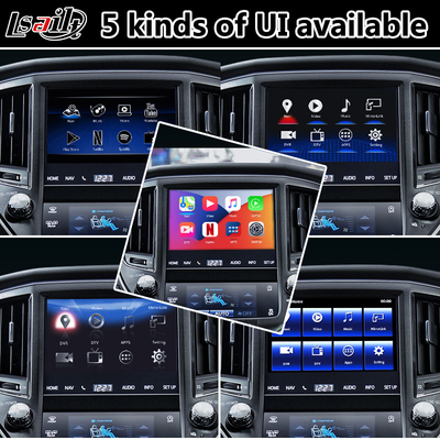 อินเทอร์เฟซ Android Carplay สำหรับ Toyota Crown S210 AWS210 GRS210 GWS214 Majesta Athlete 2012-2018