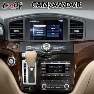 Lsailt Android Navigation Video Interface สำหรับ Nissan Quest E52 พร้อม Youtube NetFlix Yandex Carplay