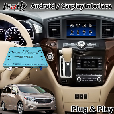 Lsailt Android Navigation Video Interface สำหรับ Nissan Quest E52 พร้อม Youtube NetFlix Yandex Carplay