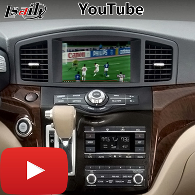 Lsailt Android Navigation Video Interface สำหรับ Nissan Quest E52 พร้อม Youtube NetFlix Yandex Carplay