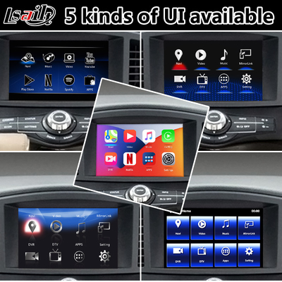 Lsailt Android Carplay Interface สำหรับ Nissan Quest E52 พร้อม Wireless Android Auto