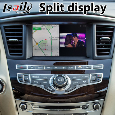 Lsailt Android Carplay Interface สำหรับ Infiniti JX35 พร้อมระบบนำทาง GPS Wireless Android Auto