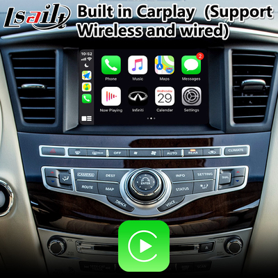 Lsailt Android Carplay Interface สำหรับ Infiniti JX35 พร้อมระบบนำทาง GPS Wireless Android Auto