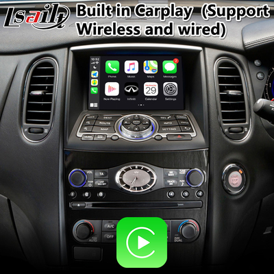 Lsailt Android Carplay Interface สำหรับ Infiniti EX30D EX35 EX37 พร้อม Wireless Android Auto
