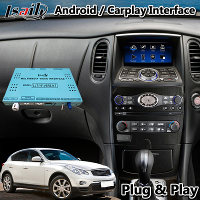Lsailt Android Carplay Interface สำหรับ Infiniti EX30D EX35 EX37 พร้อม Wireless Android Auto