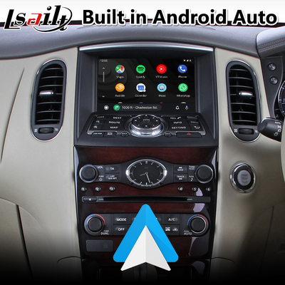 Lsailt Android Carplay Interface สำหรับ Infiniti EX37 พร้อมระบบนำทาง GPS NetFlix Yandex
