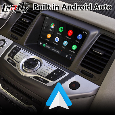 Lsailt Android นำทางอินเทอร์เฟซมัลติมีเดียสำหรับรถยนต์สำหรับ Nissan Murano Z51 พร้อม Carplay