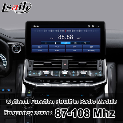 Lsailt Android Carplay Interface สำหรับ Toyota Land Cruiser LC300 VXR Sahara 2021-ปัจจุบัน