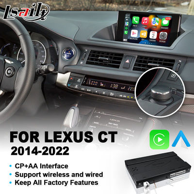 Navihome Carplay Interface Box สําหรับ Lexus CT200h CT 200h F Sport Knob Control ปี 2014-2022