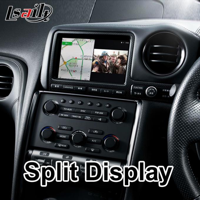 Lsailt Wireless Carplay Android Video Interface สำหรับ Nissan GTR R35 GTR JDM 20082010